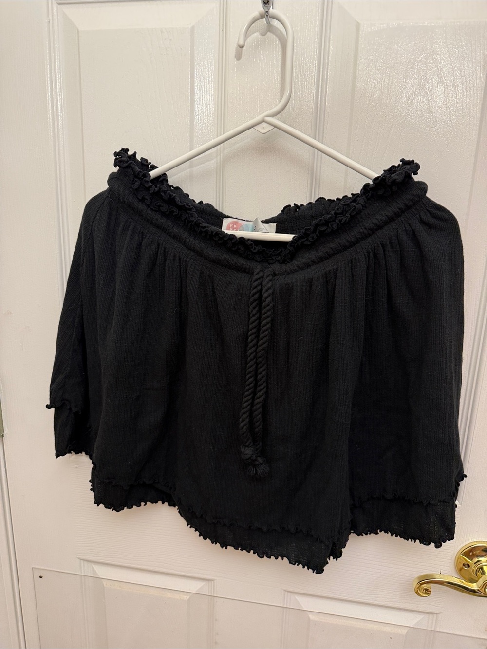 Free People Beach black skirt